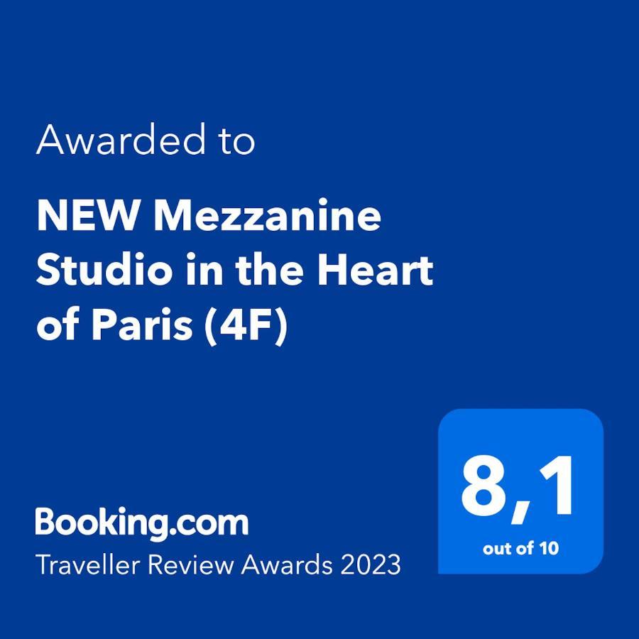 New Mezzanine Studio In The Heart Of Paris Exterior foto